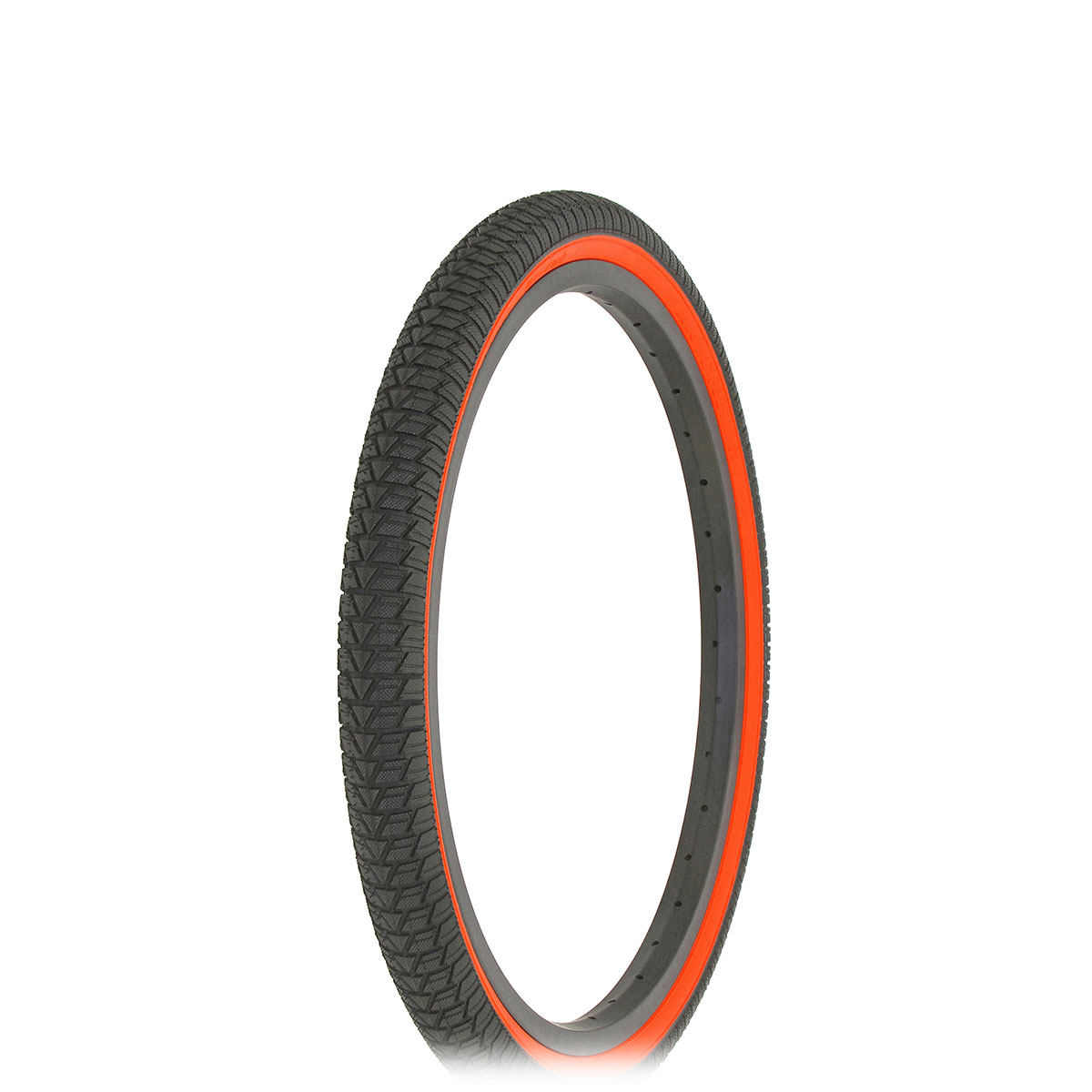 Tire 20 x 1.75 Black/Red Side Wall HF-864.