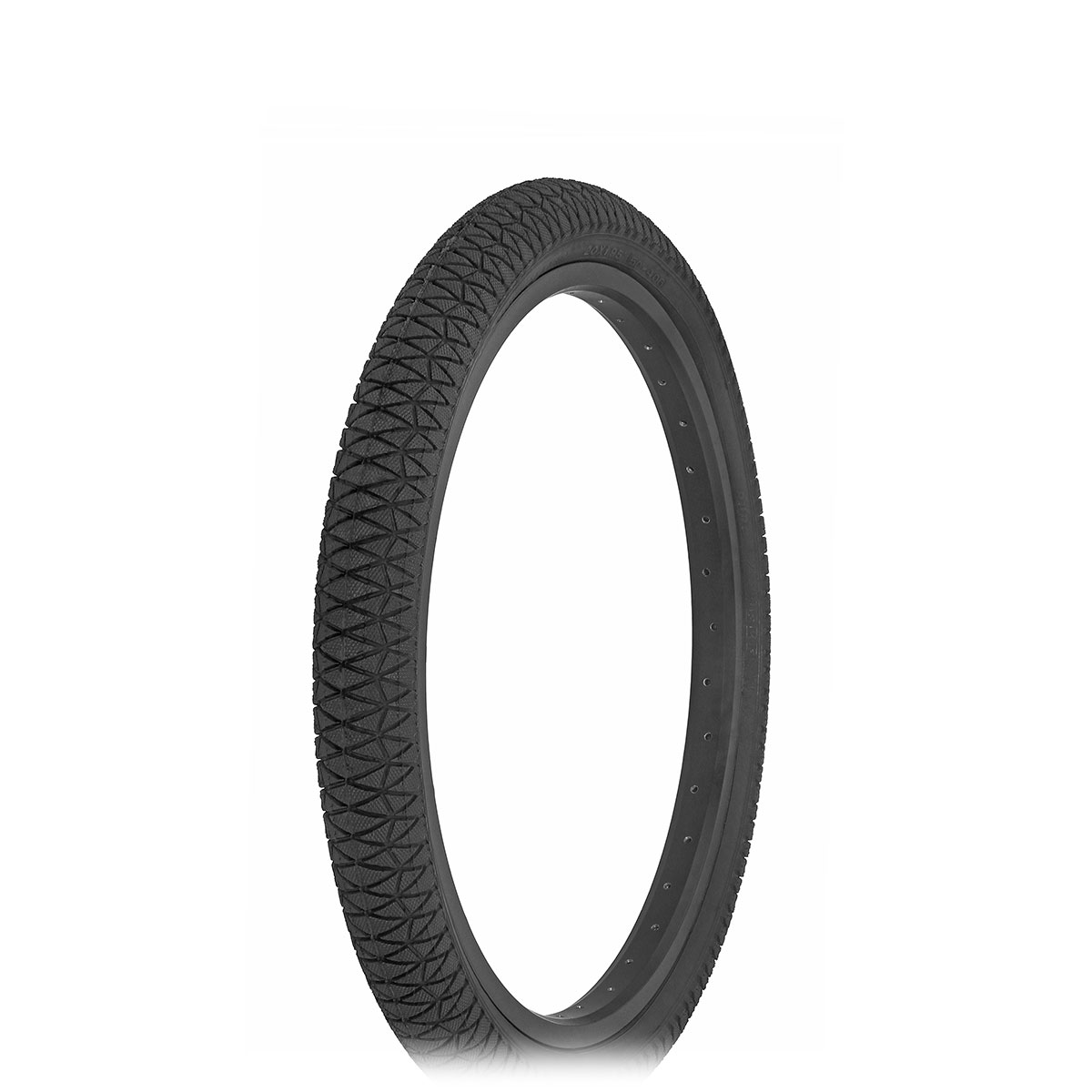 Tire 20 x 1.95 Black/Black Side Wall HF-884.