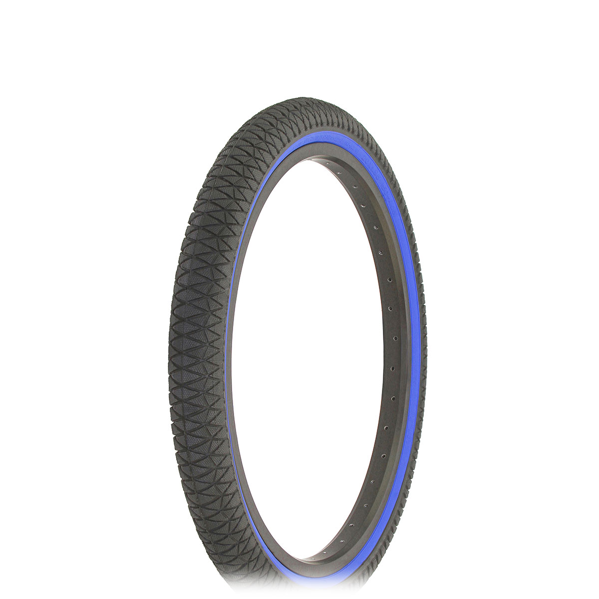 Tire 20 x 1.95 Black/Blue Side Wall HF-884.
