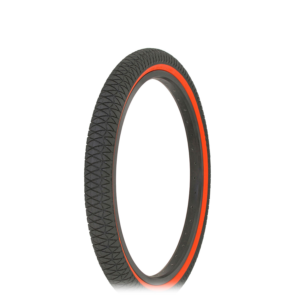 Tire 20 x 1.95 Black/Red Side Wall HF-884.
