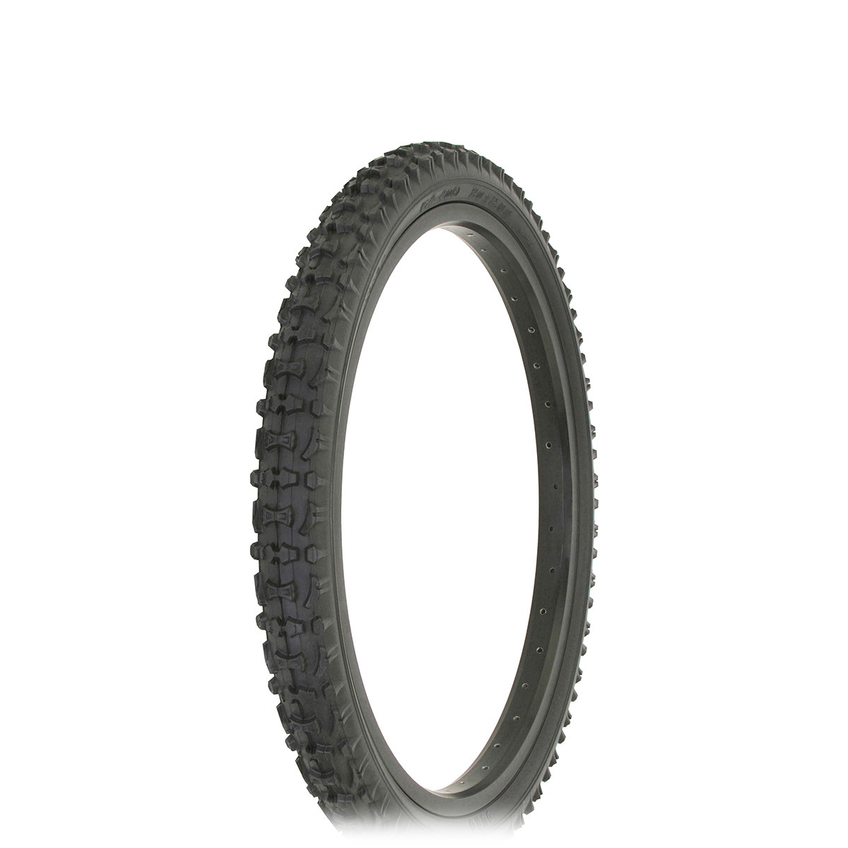 Tire 20 x 2.00 Black/Black Side Wall HF-107A.