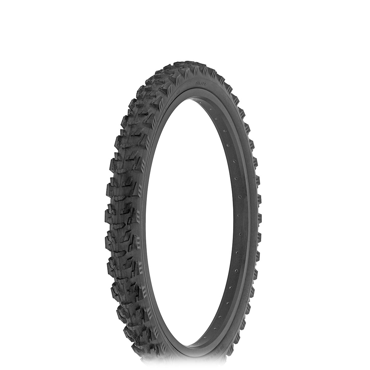 Tire 20 x 2.00 Black/Black Side Wall HF-818.