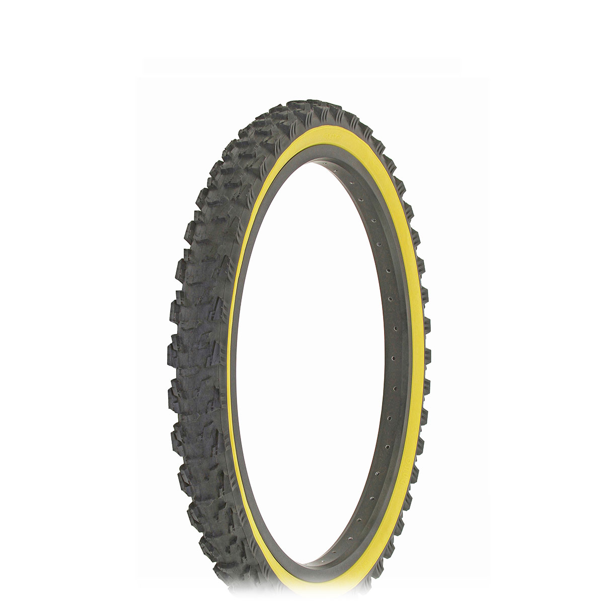 Tire 20 x 2.00 Black/Gum Side Wall HF-818.