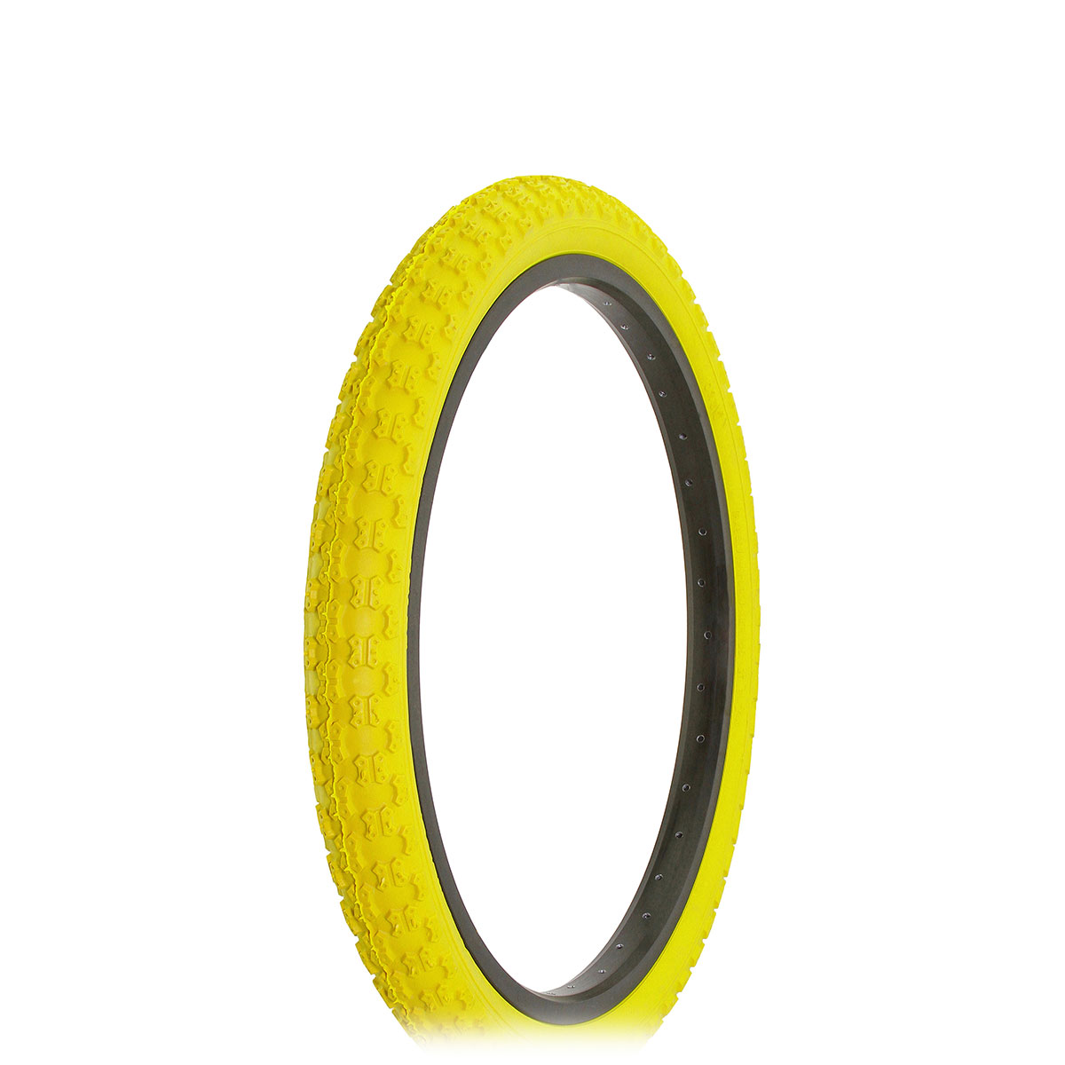Tire 20 x 2.125 Yellow/Yellow Side Wall HF-143G.
