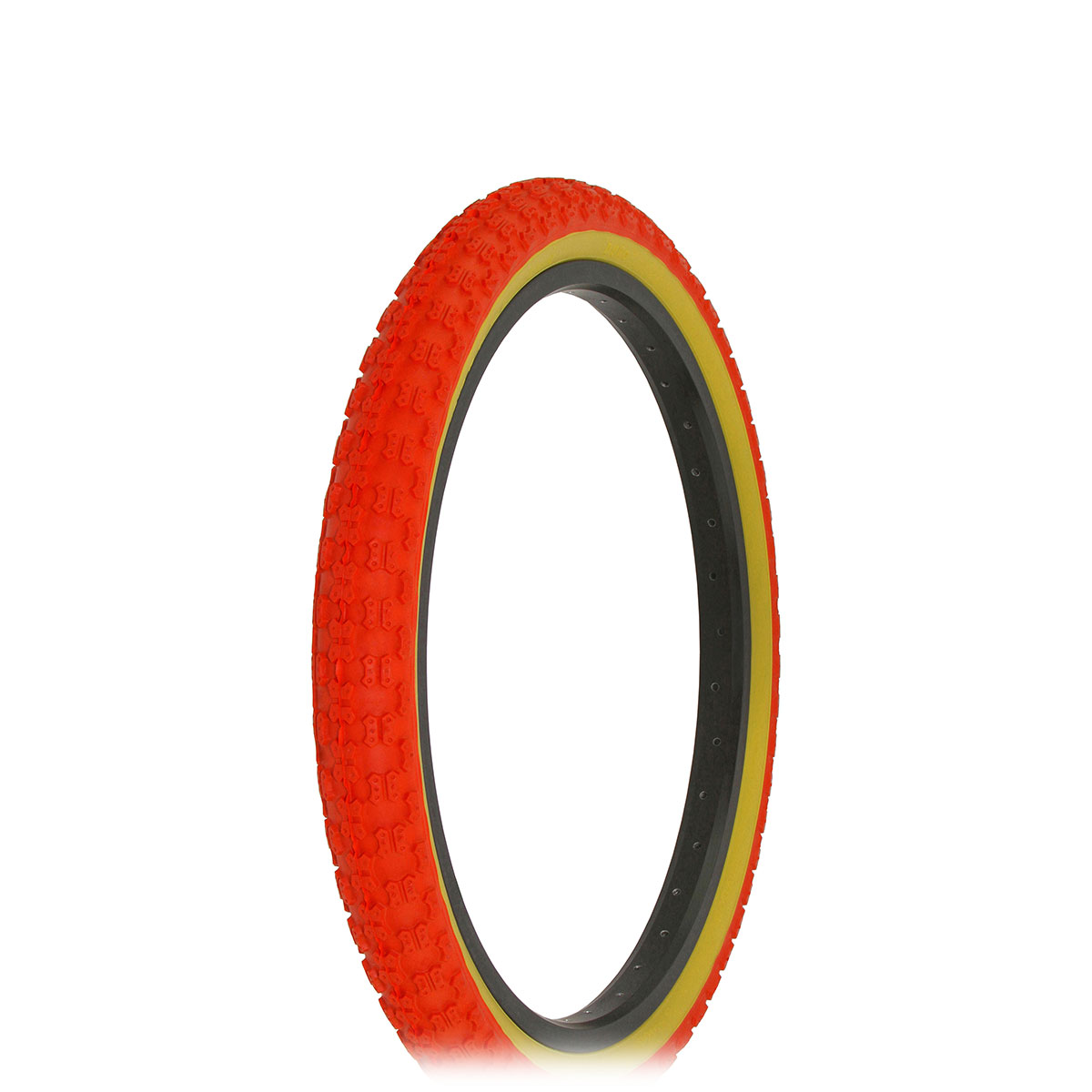 Tire 20 x 2.125 Red/Gum Side Wall HF-143G.