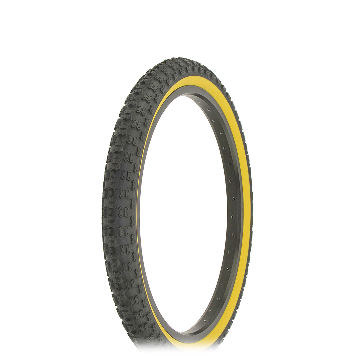 Tire 20 x 2.125 Black/Gum Side Wall HF-143G.