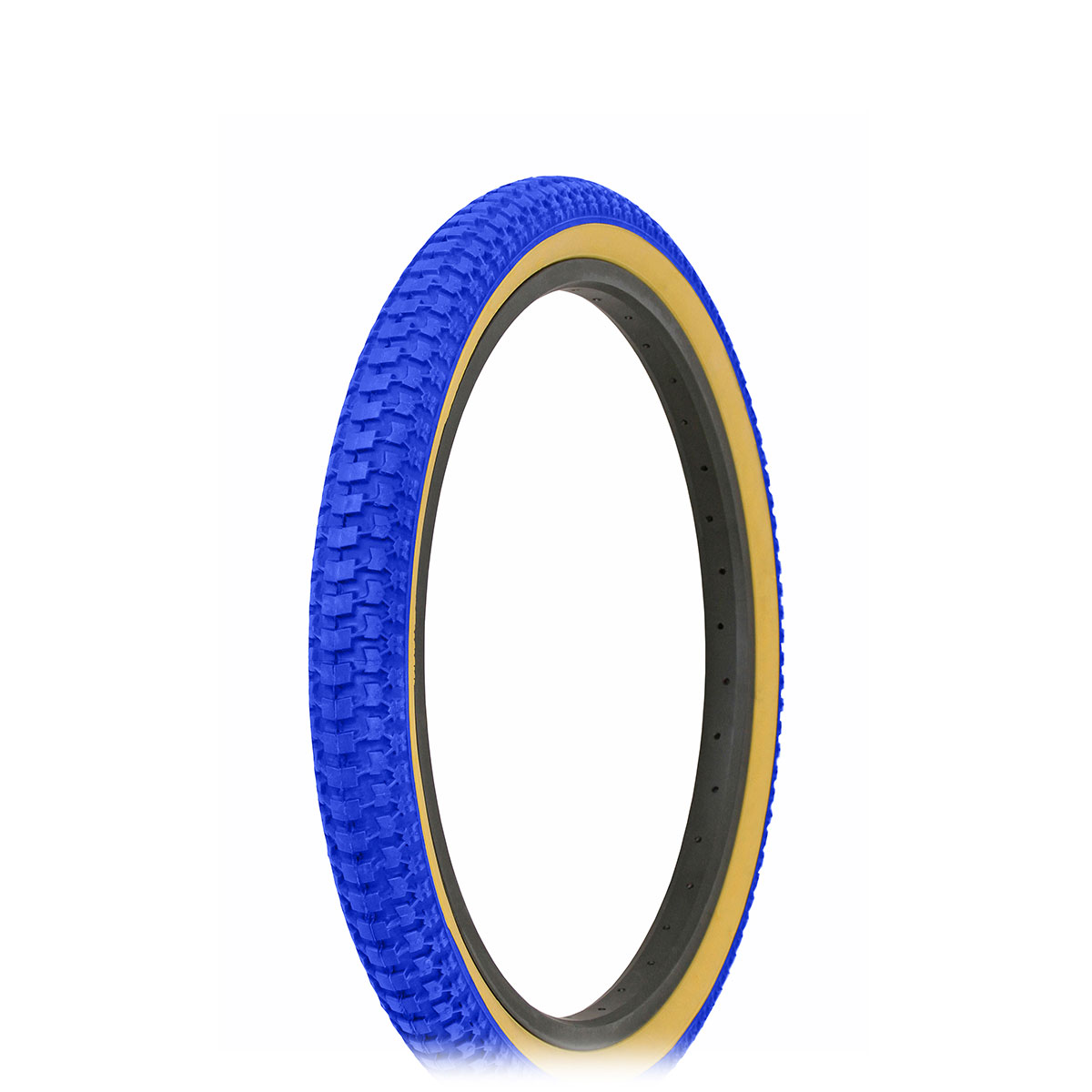 Tire 20 x 2.125 Blue/Gum Side Wall HF-148.