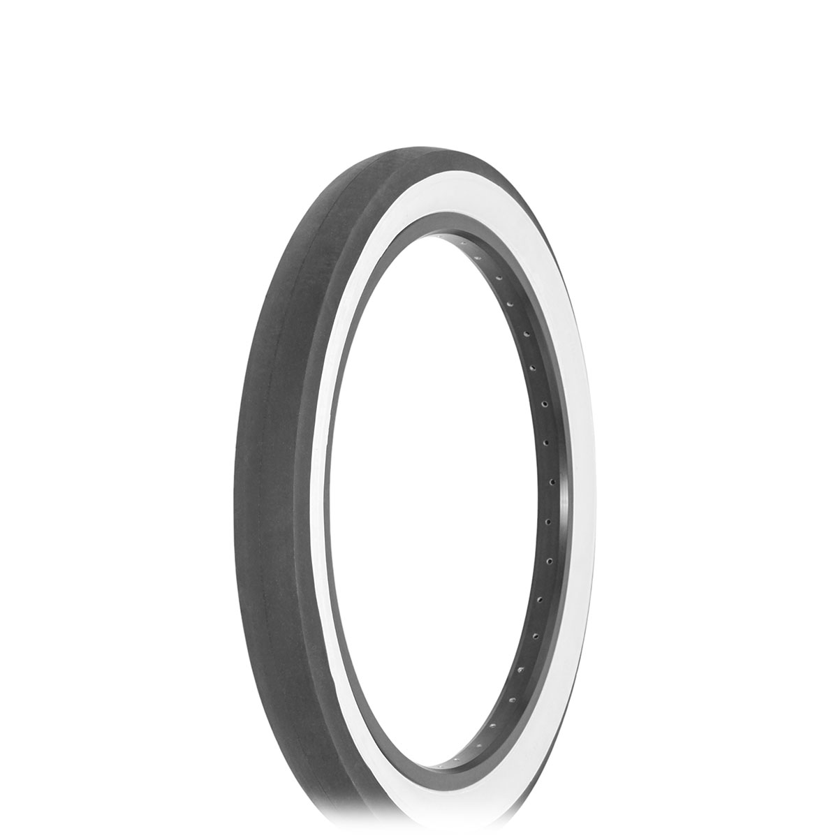 Tire 20 x 2.125 Black/White Side Wall IA-1521.