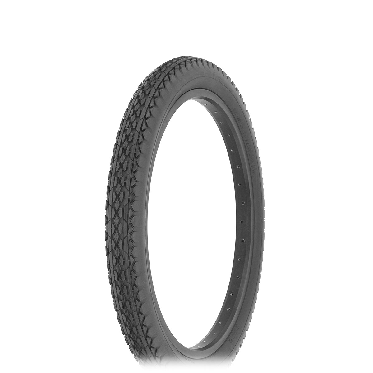 Tire 20 x 2.125 Black/Black Side Wall HF-133.