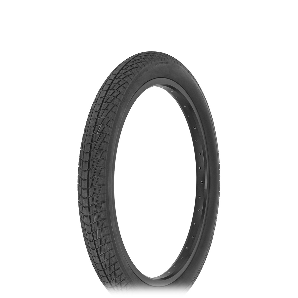 Tire 20 x 2.40 Black/Black Side Wall R-4602