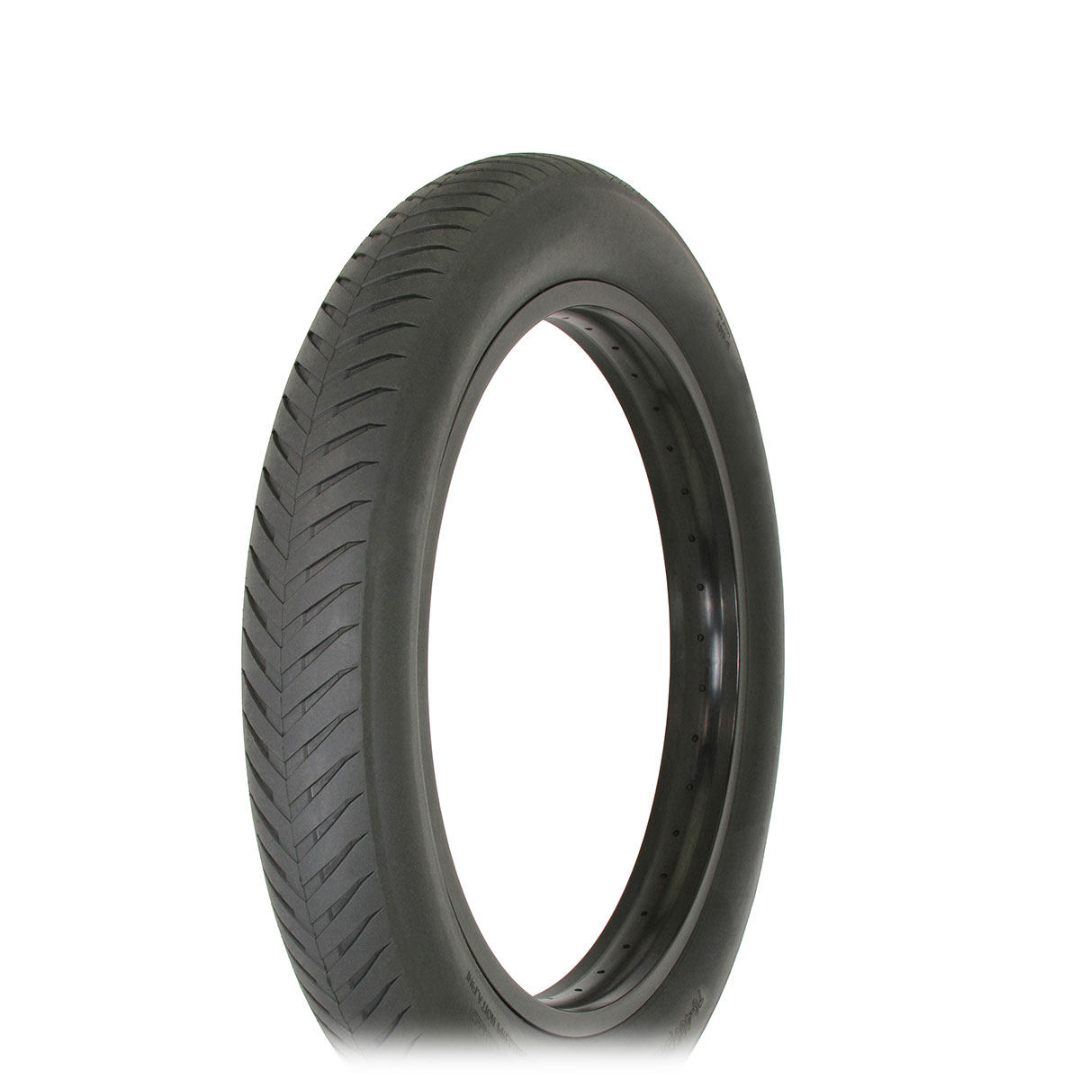 Tire 20 x 3.00 Black/Black Side Wall R-4166.