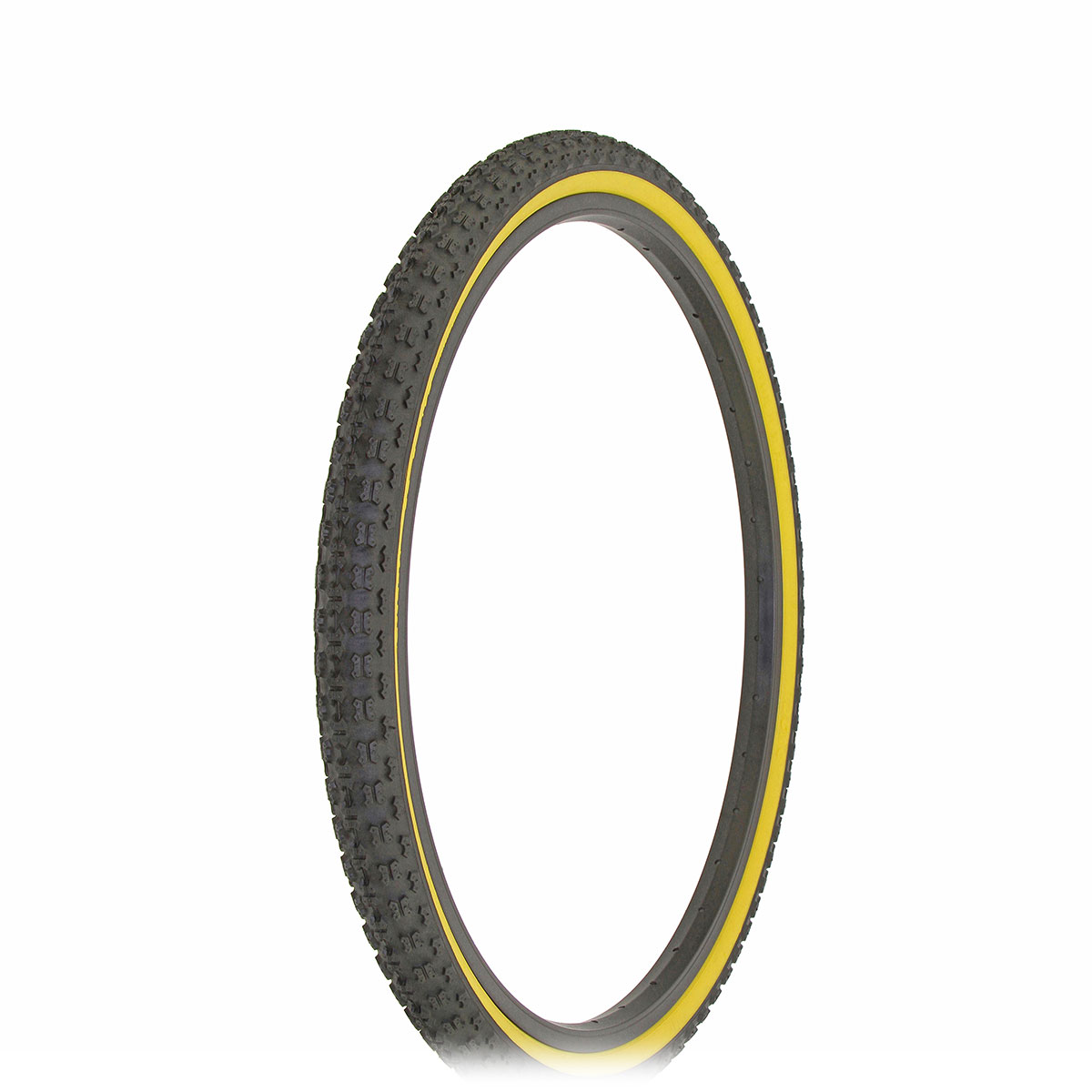 Tire 24 x 1.75 Black/Gum Side Wall HF-143G.