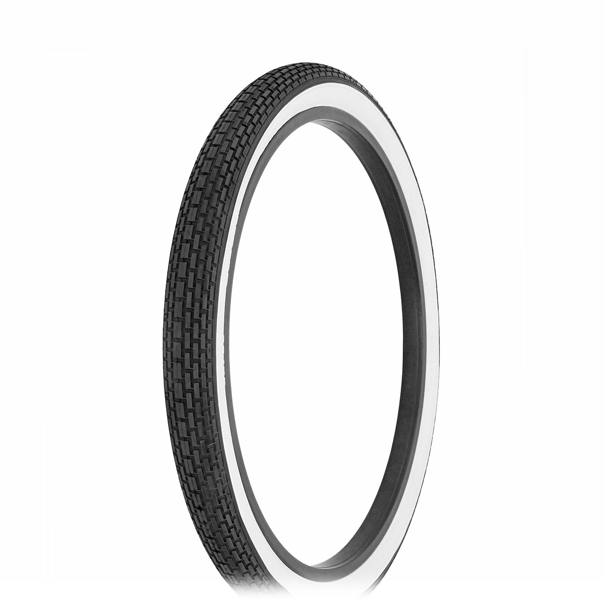 Tire 24 x 2.125 Black/White Side Wall HF-120A.