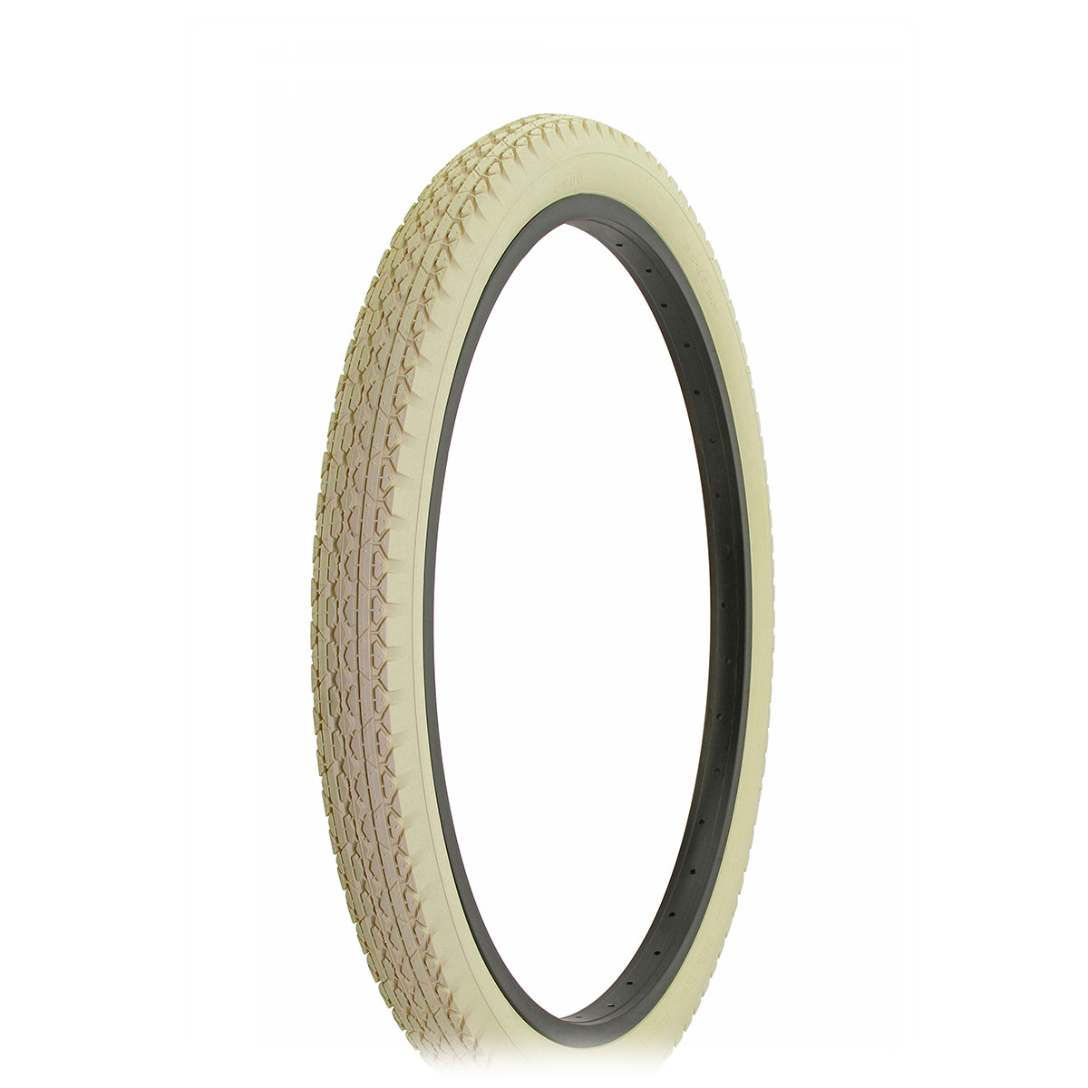 Tire 24 x 2.125 Cream/Cream Side Wall HF-133.