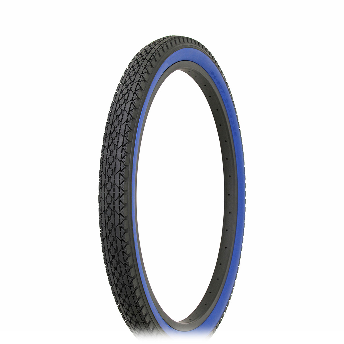 Tire 24 x 2.125 Black/Blue Side Wall HF-133.