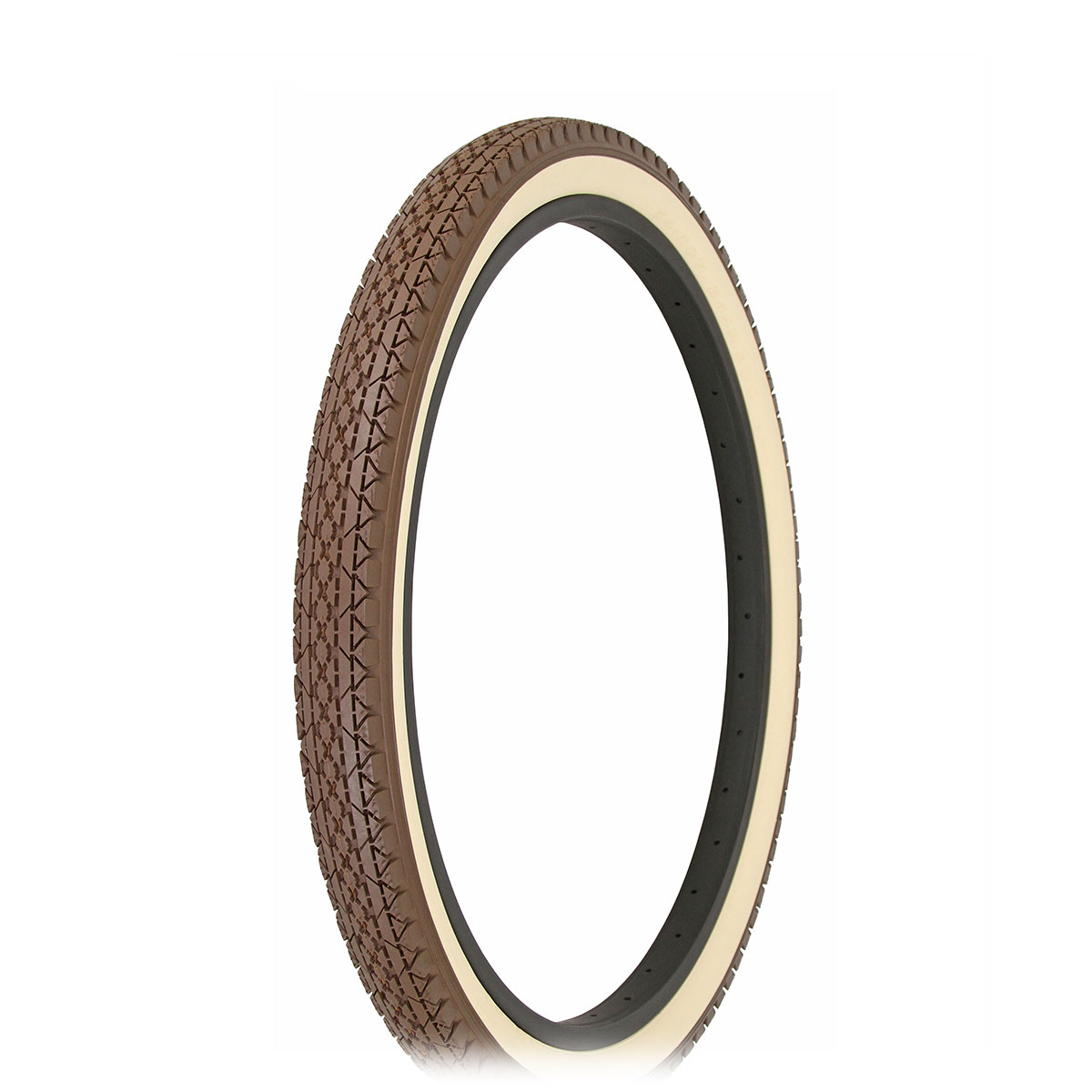 Tire 24 x 2.125 Brown/Cream Side Wall HF-133.