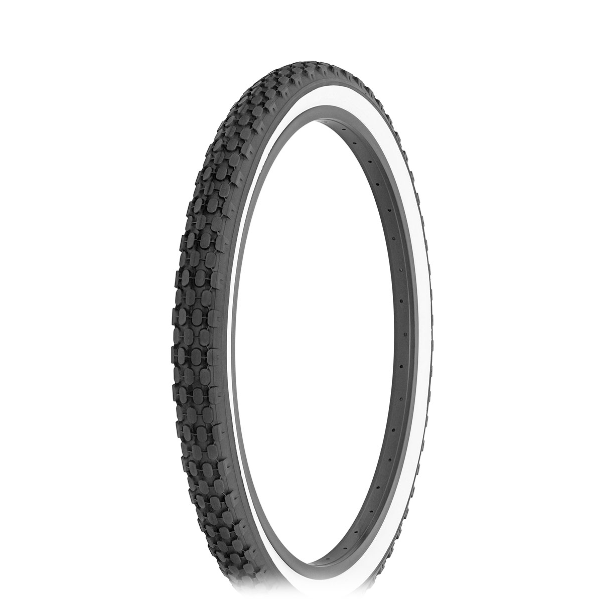 Tire 24 x 2.125 Black/White Side Wall HF-851.
