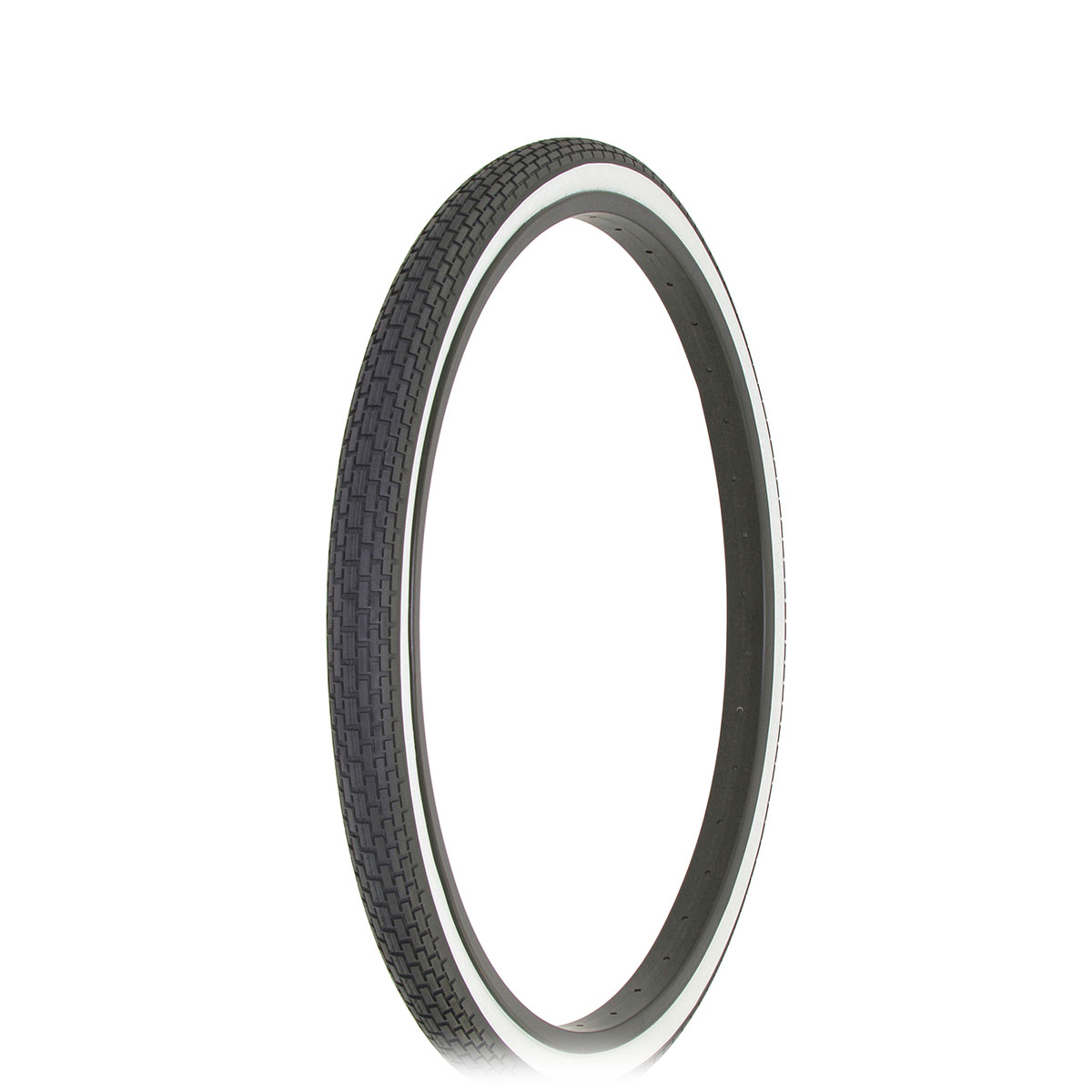 Tire 24 x 1-3/4 S7 Black/White Side Wall FR-120A.