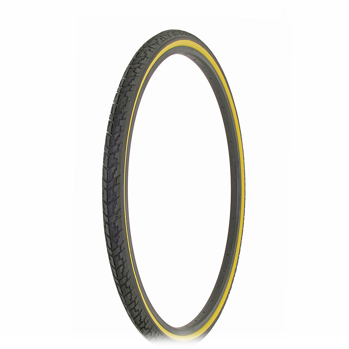 Tire 26 x 1 3/8 Black/Gum Side Wall HF-109.