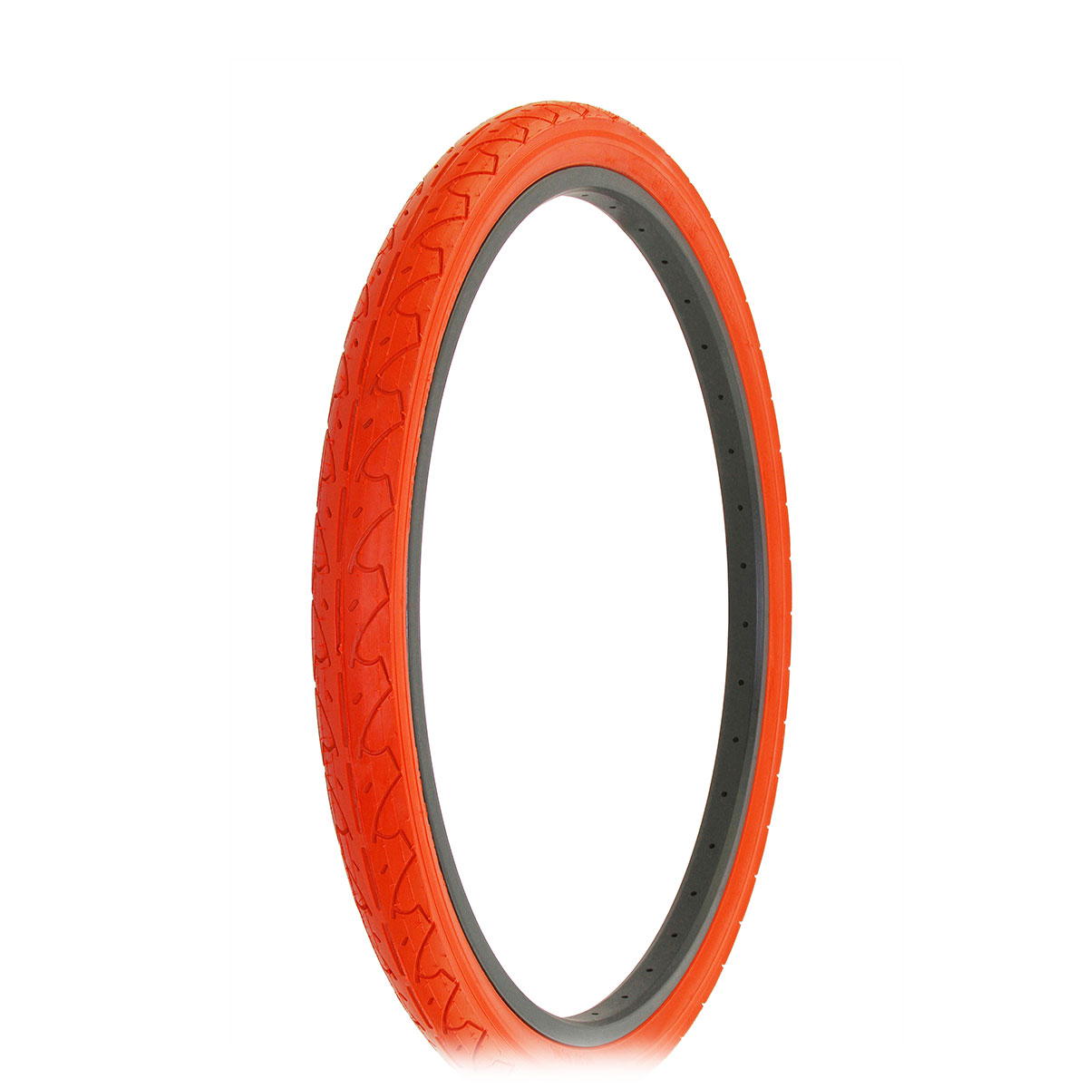 Tire 26 x 1.95 Red/Red Side Wall HF-105.