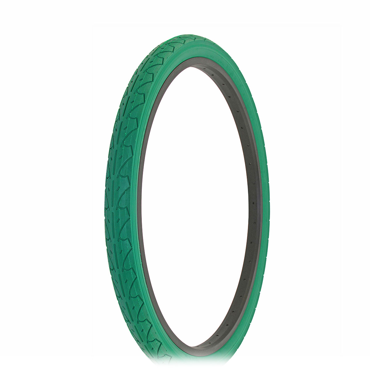 Tire 26 x 1.95 Green/Green Side Wall HF-105.