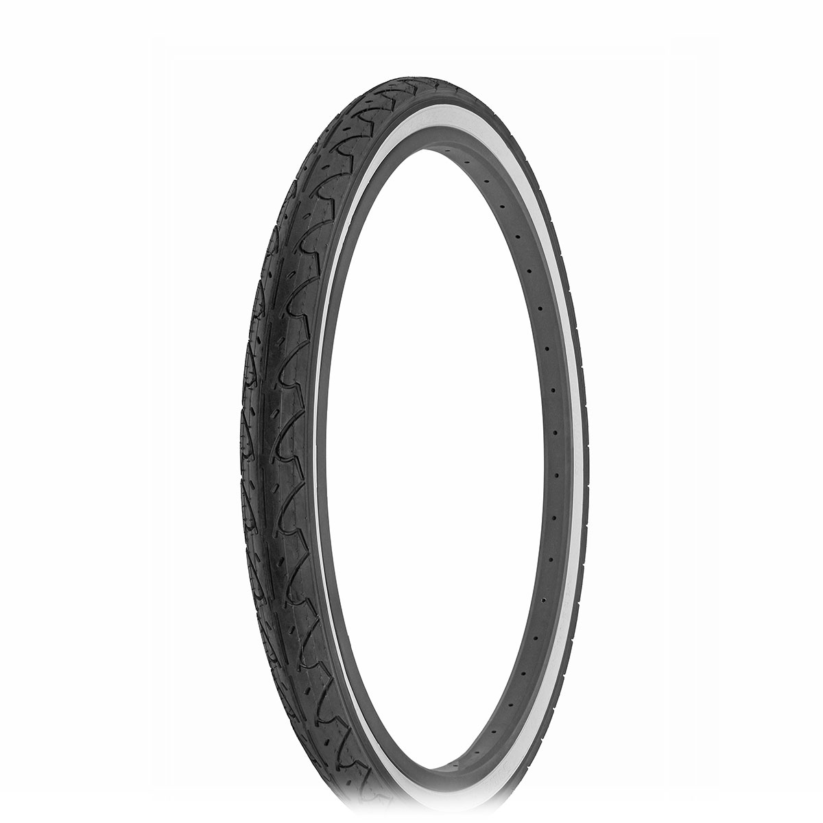 Tire 26 x 1.95 Black/White Side Wall HF-105.