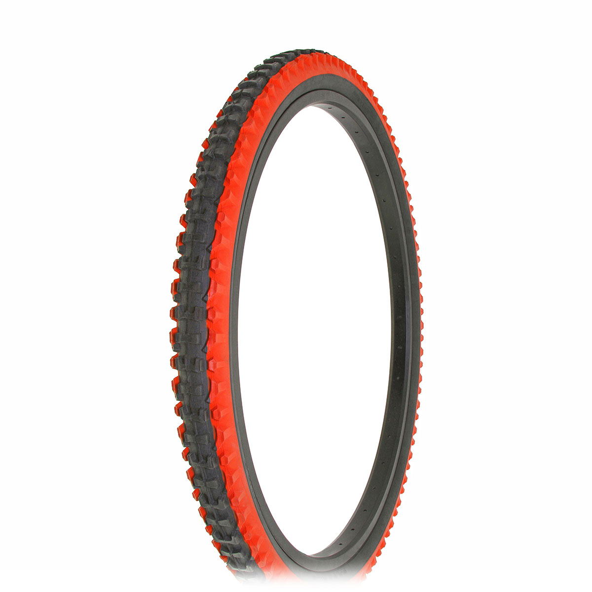 Tire 26 x 2.10 Red Shoulder/Black Center HF-107.