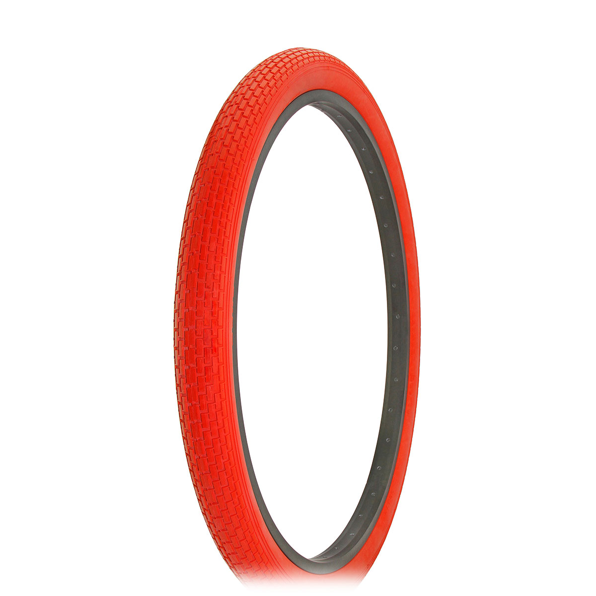 Tire 26 x 2.125 Red/Red Side Wall HF-120A.