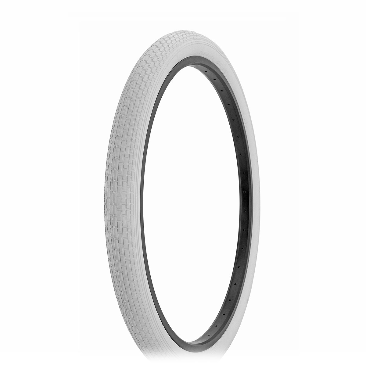 Tire 26 x 2.125 White/White Side Wall HF-120A.