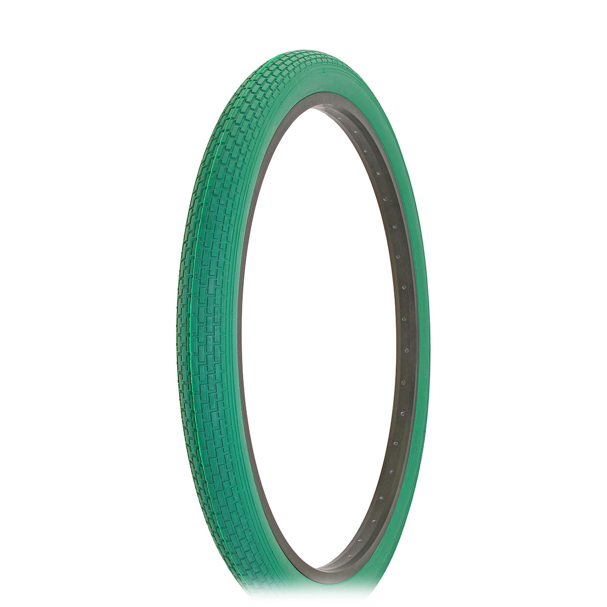 Tire 26 x 2.125 Green/Green Side Wall HF-120A.