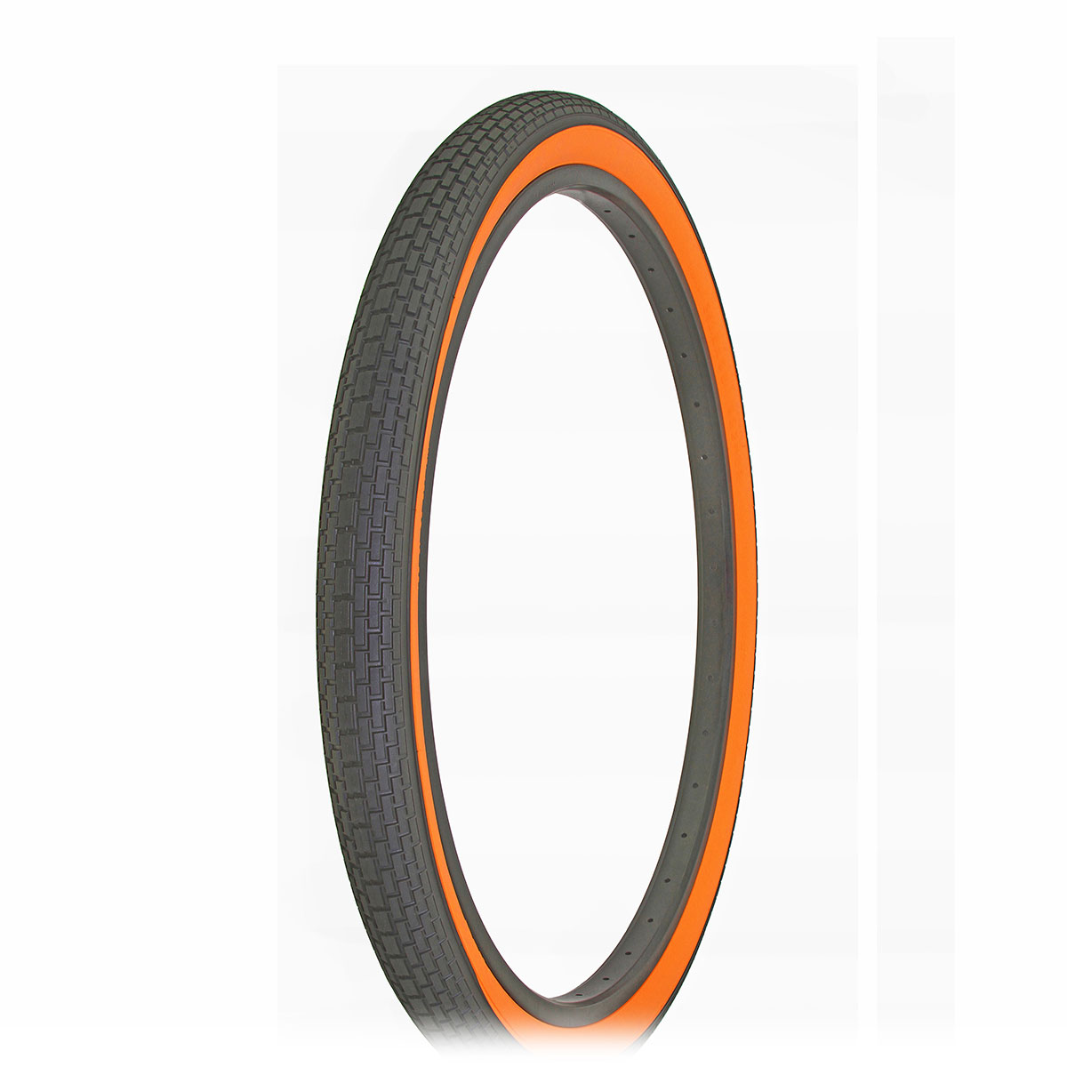 Tire 26 x 2.125 Black/Orange Side Wall HF-120A.