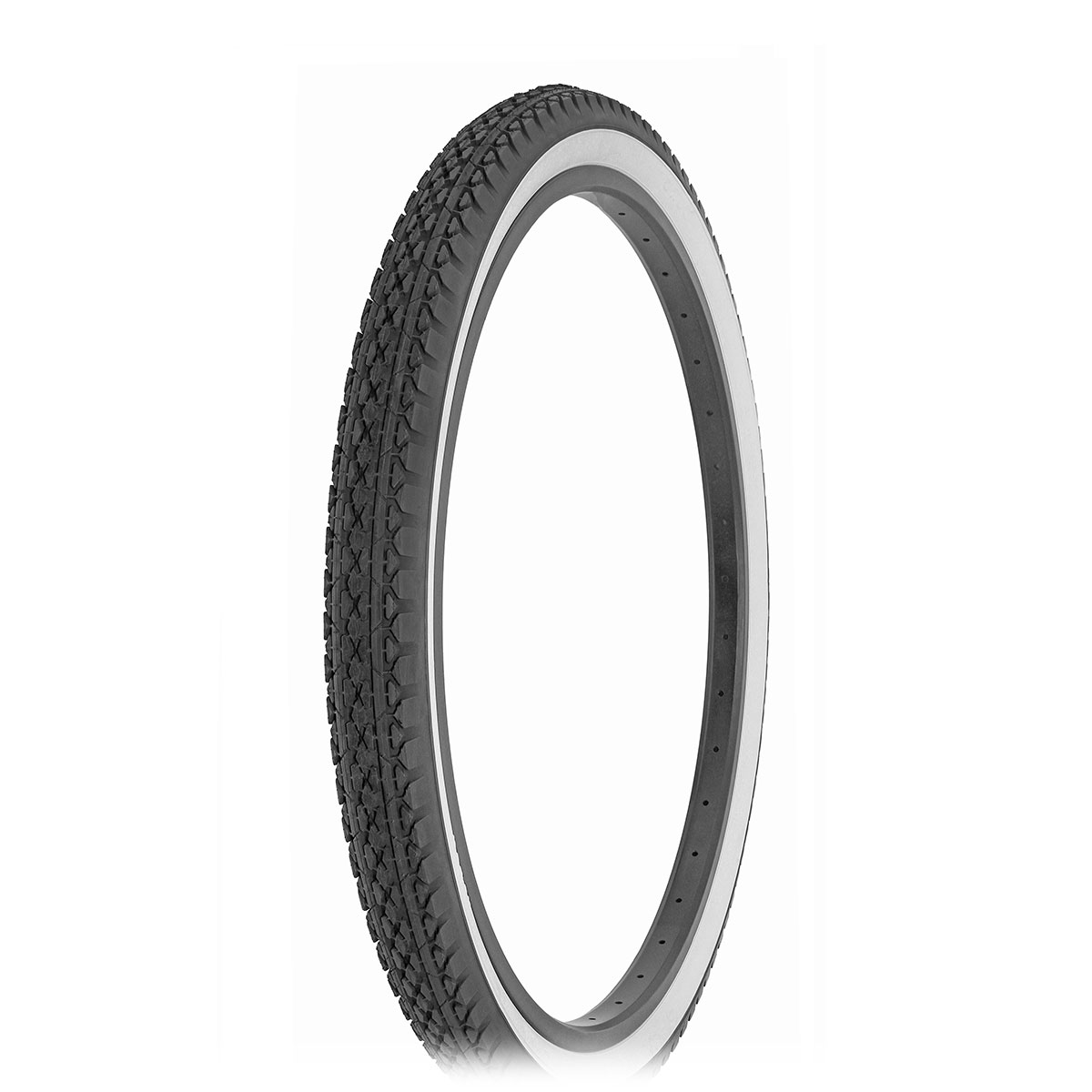 Tire 26 x 2.125 Black/White Side Wall HF-133.