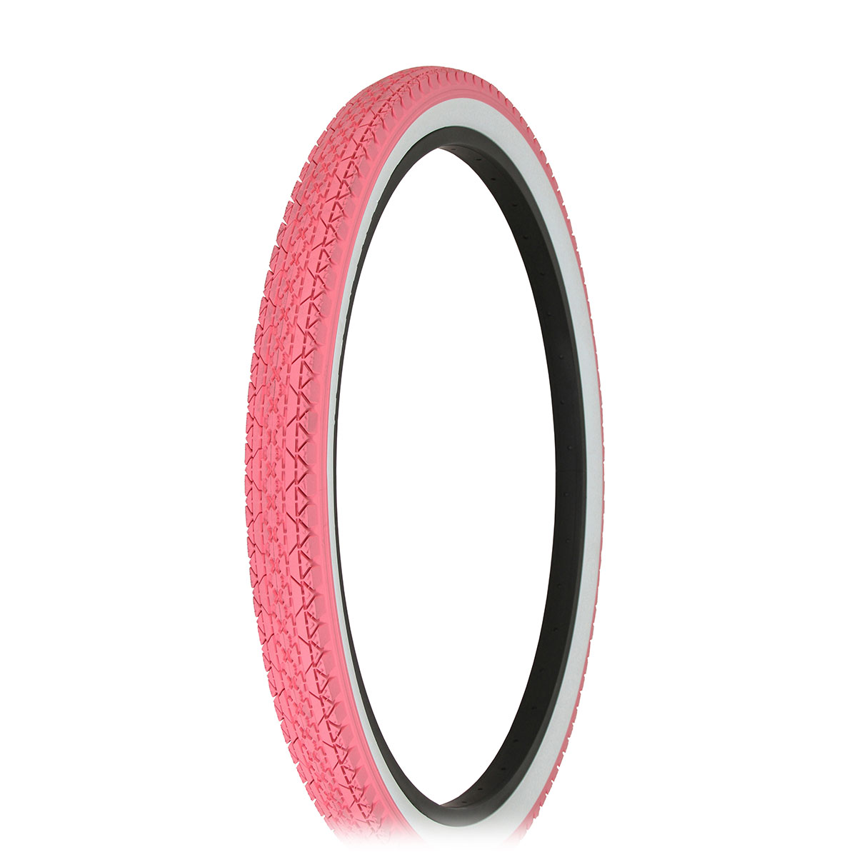 Tire 26 x 2.125 Pink/White Side Wall HF-133.