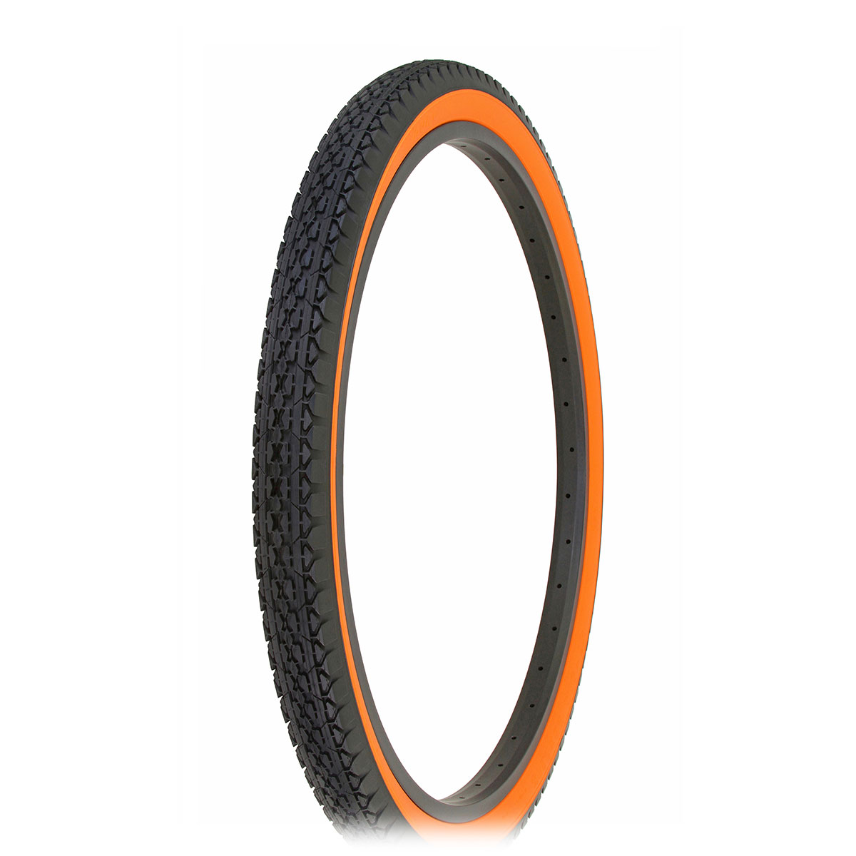 Tire 26 x 2.125 Black/Orange Side Wall HF-133.