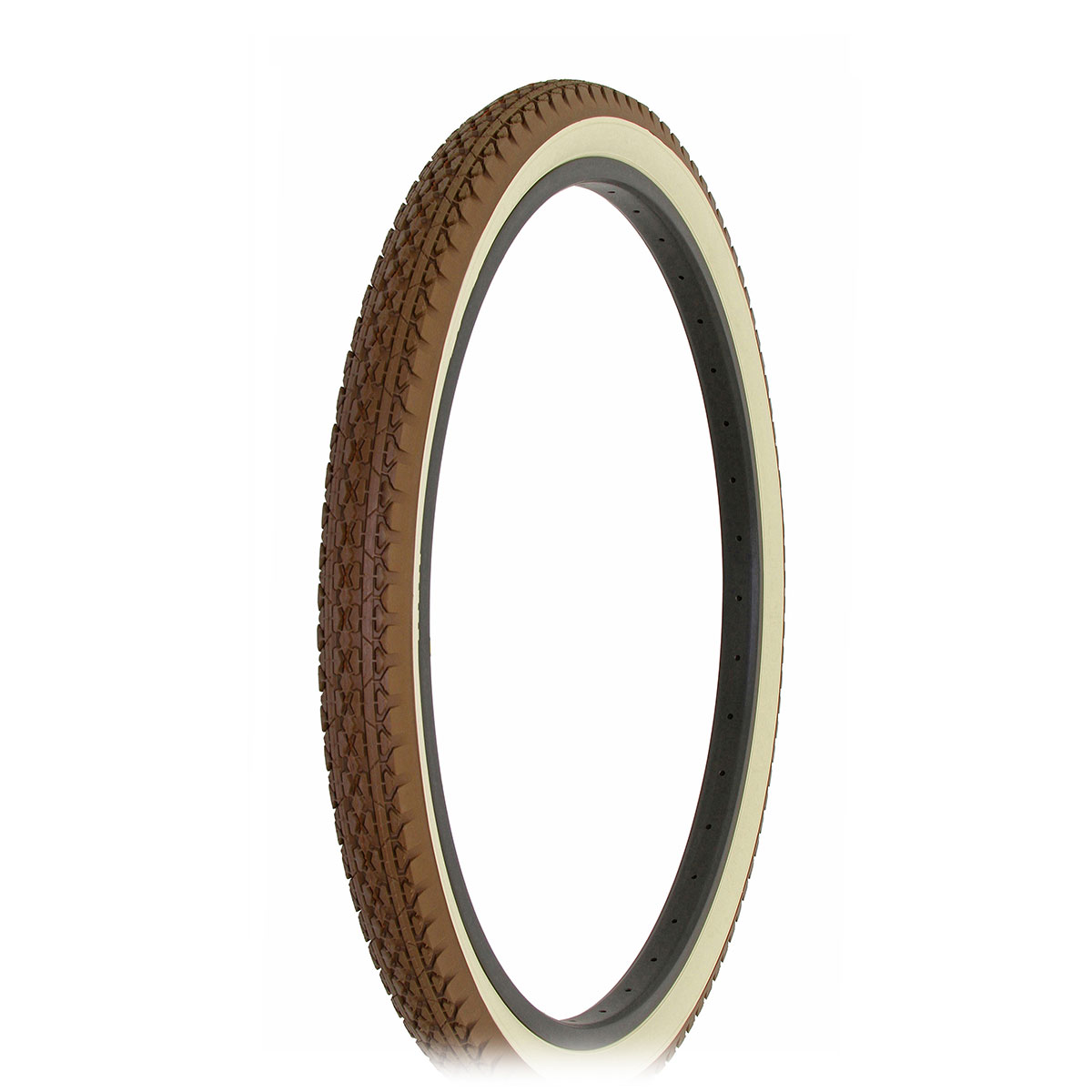 Tire 26 x 2.125 Brown/Cream Side Wall HF-133.