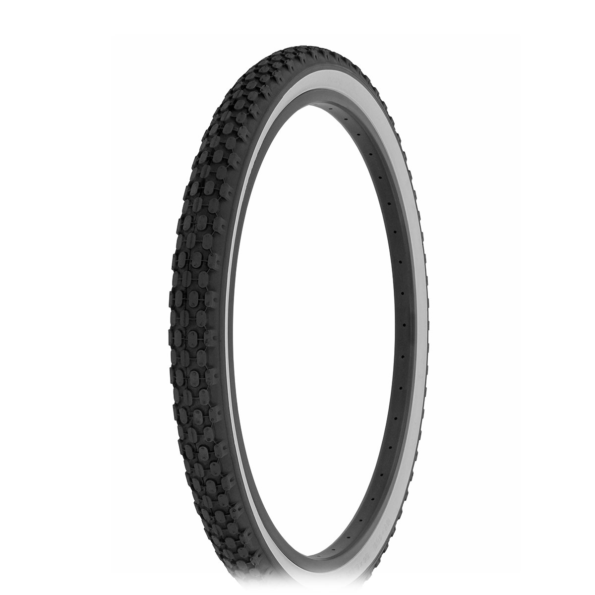Tire 26 x 2.125 Black/White Side Wall HF-851.