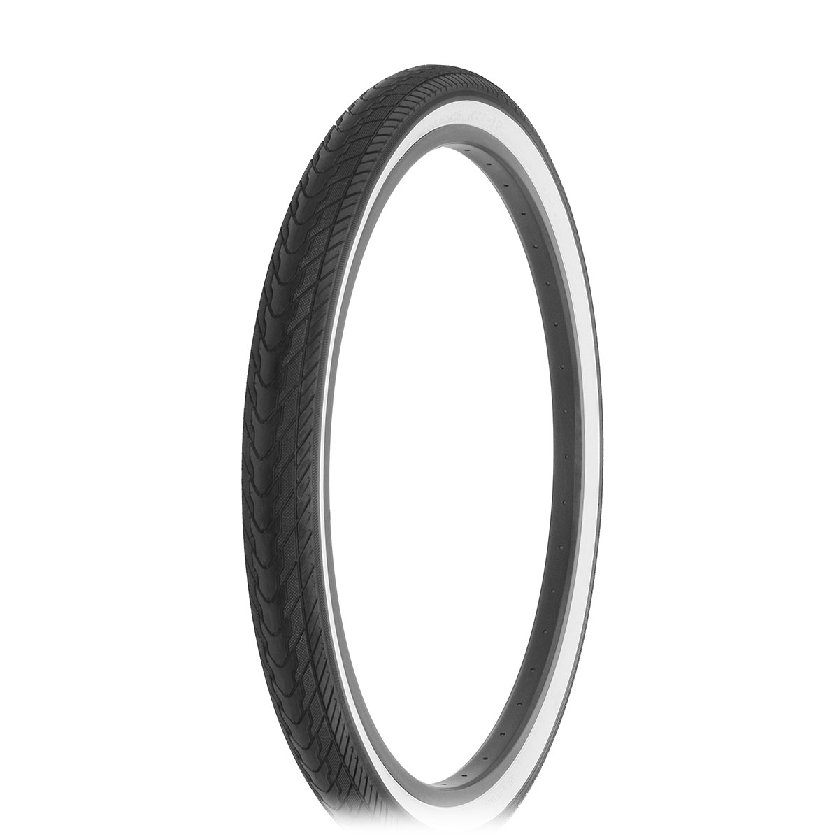 Tire 26 x 2.125 Black/White Side Wall DB-7053.