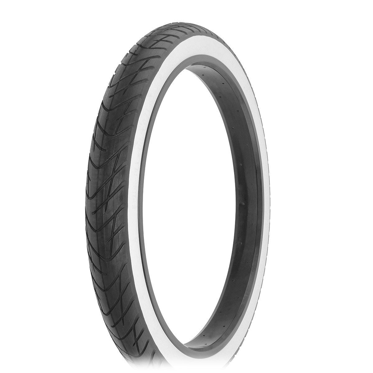 Tire 26 x 3.00 Black/White Side Wall DB-1012.