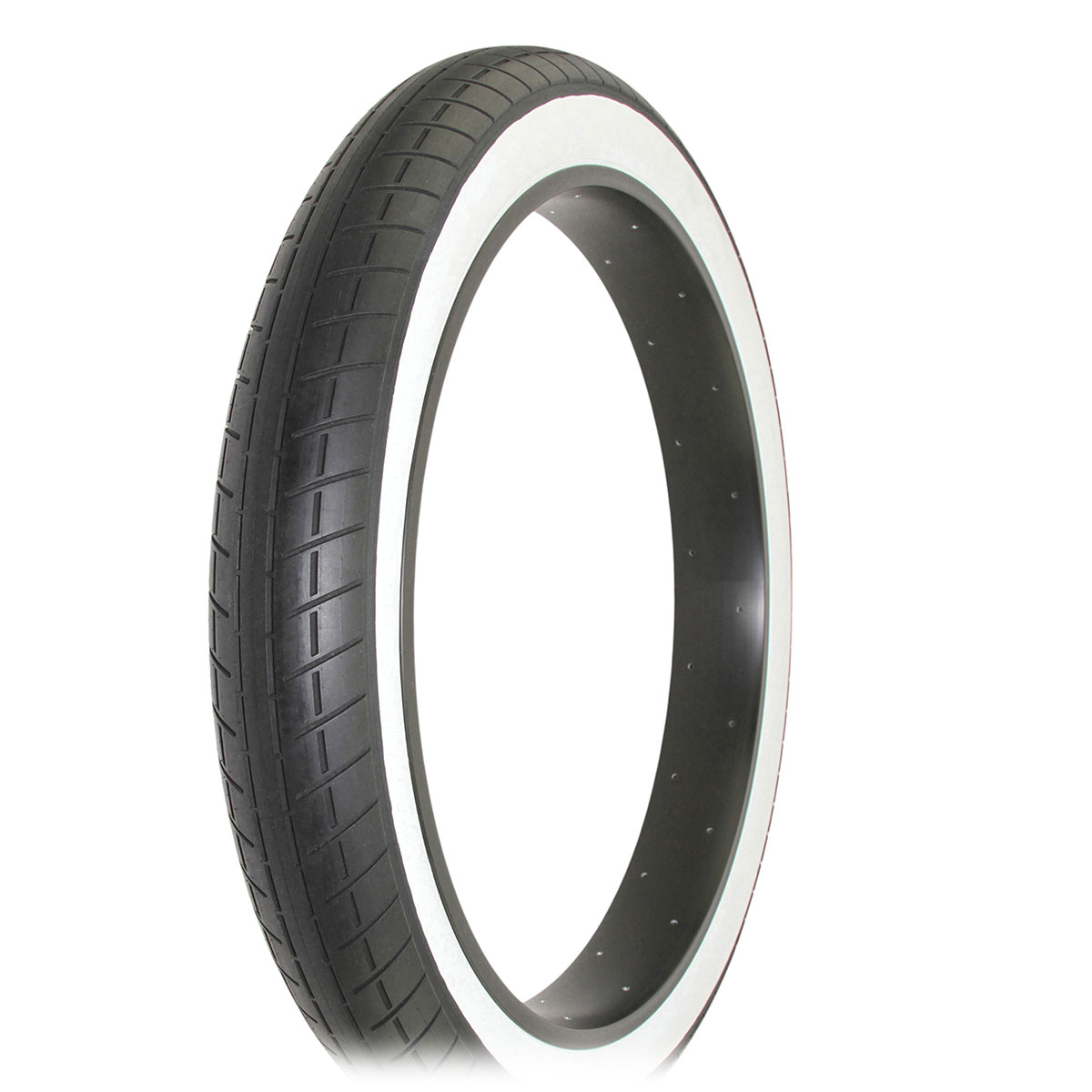 Tire 26 x 4.00 Black/White Side Wall IA-2610.