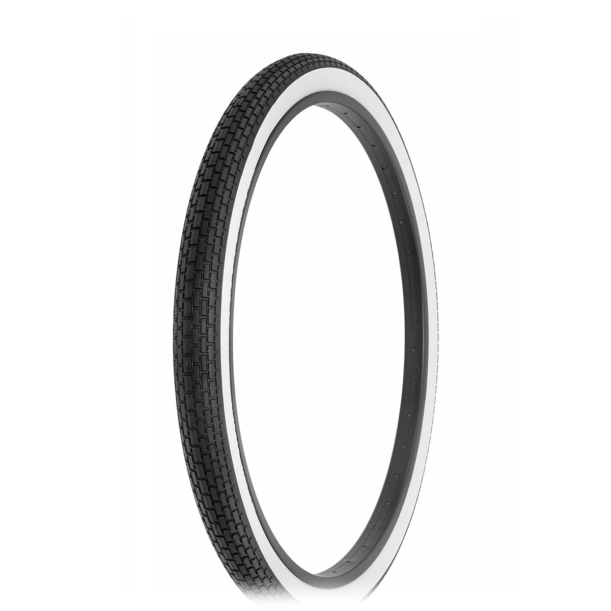 Tire 26 x 2 x 1-3/4 S7 Black/White Side Wall FR-120A.