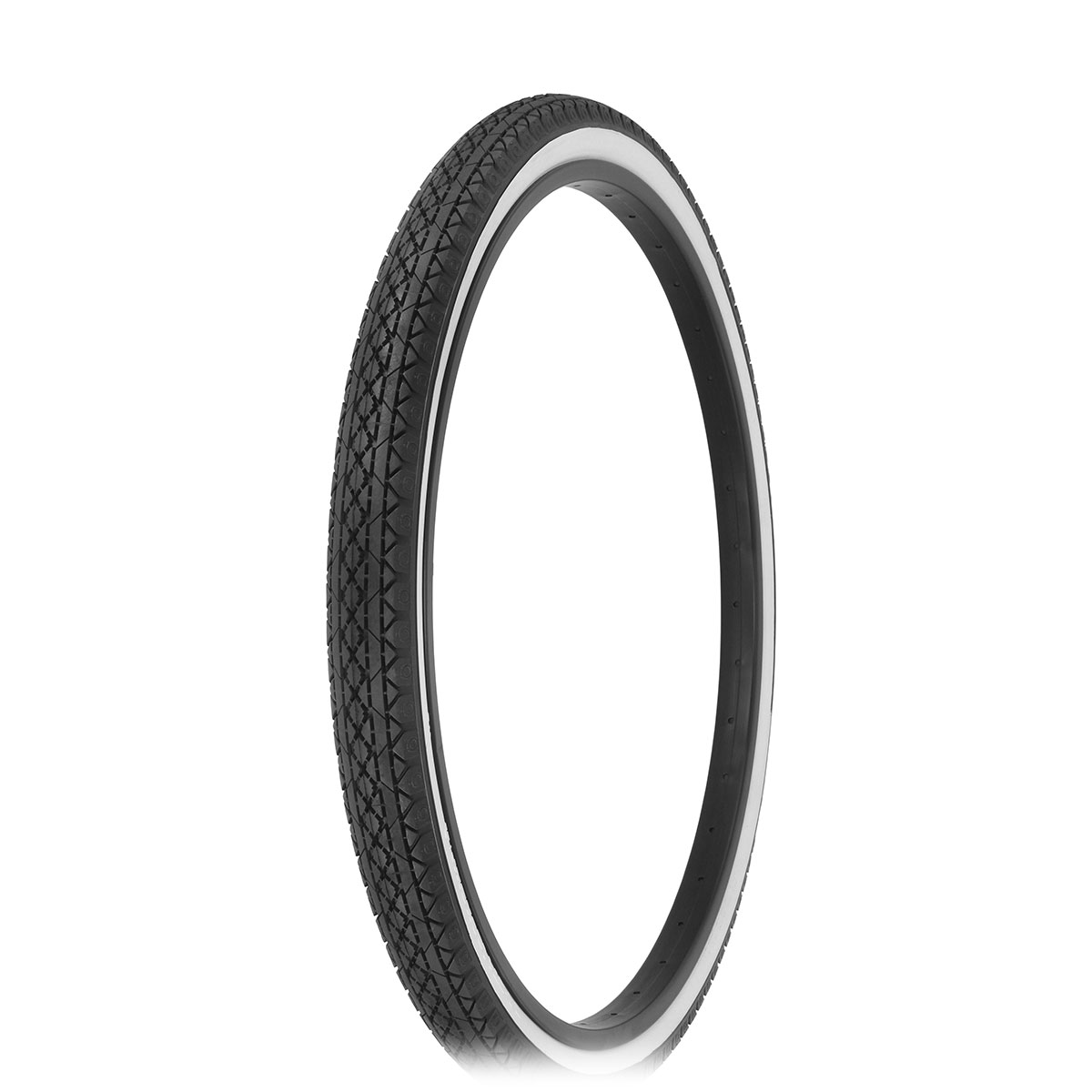Tire 26 x 2 x 1-3/4 S7 Black/White Side Wall R-3401.