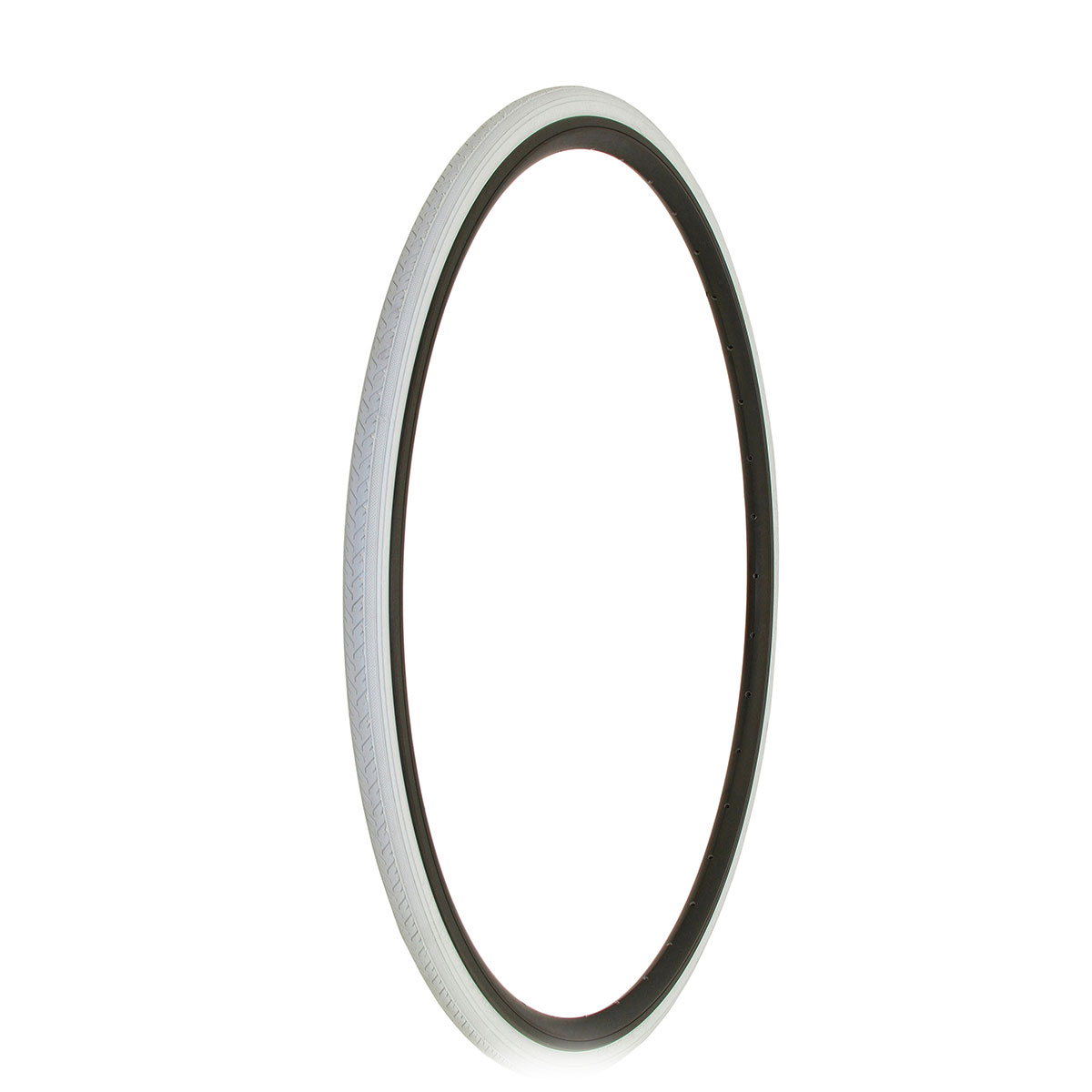 Tire 700 x 25c White/White Side Wall HF-187.