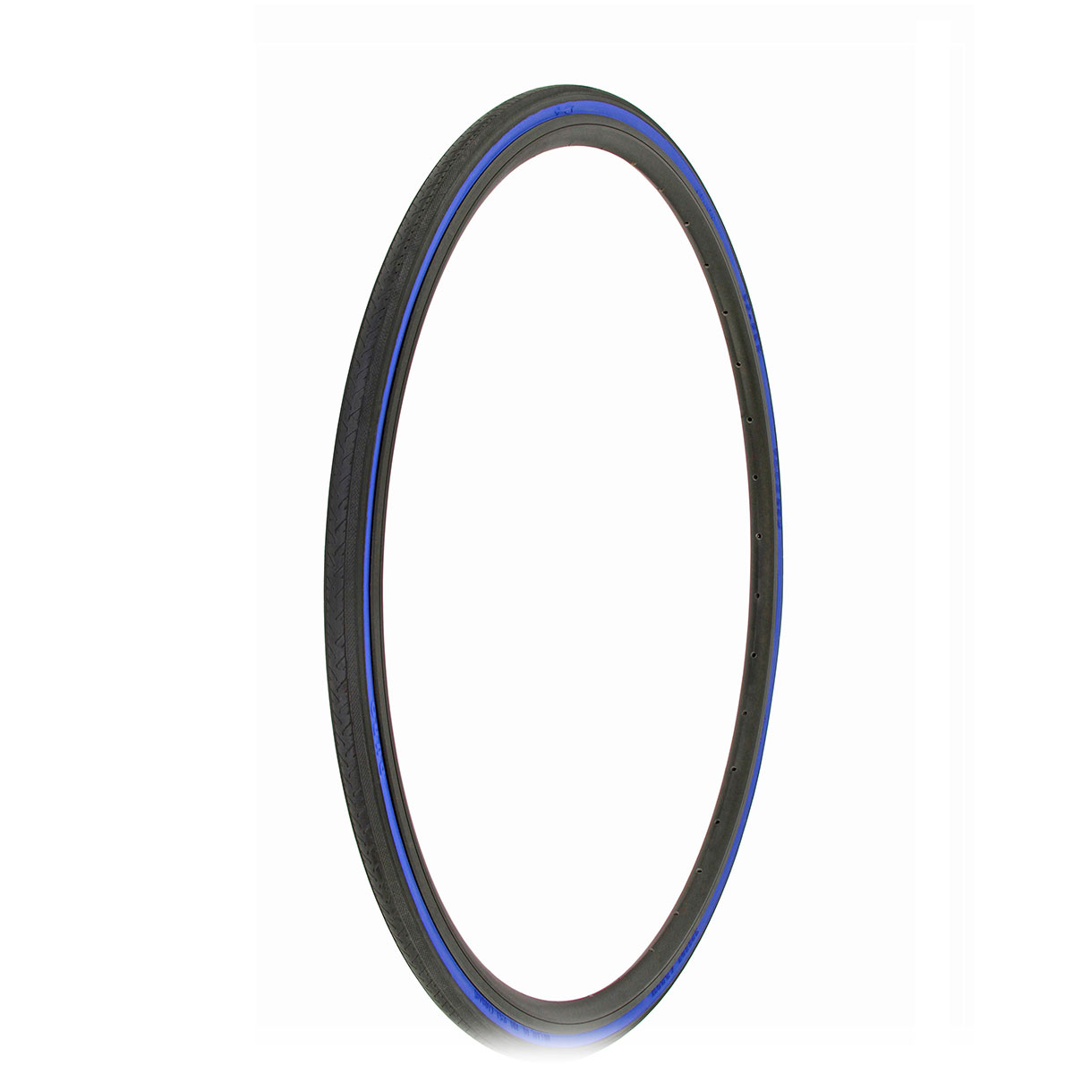 Tire 700 x 25c Black/Blue Side Wall HF-187.