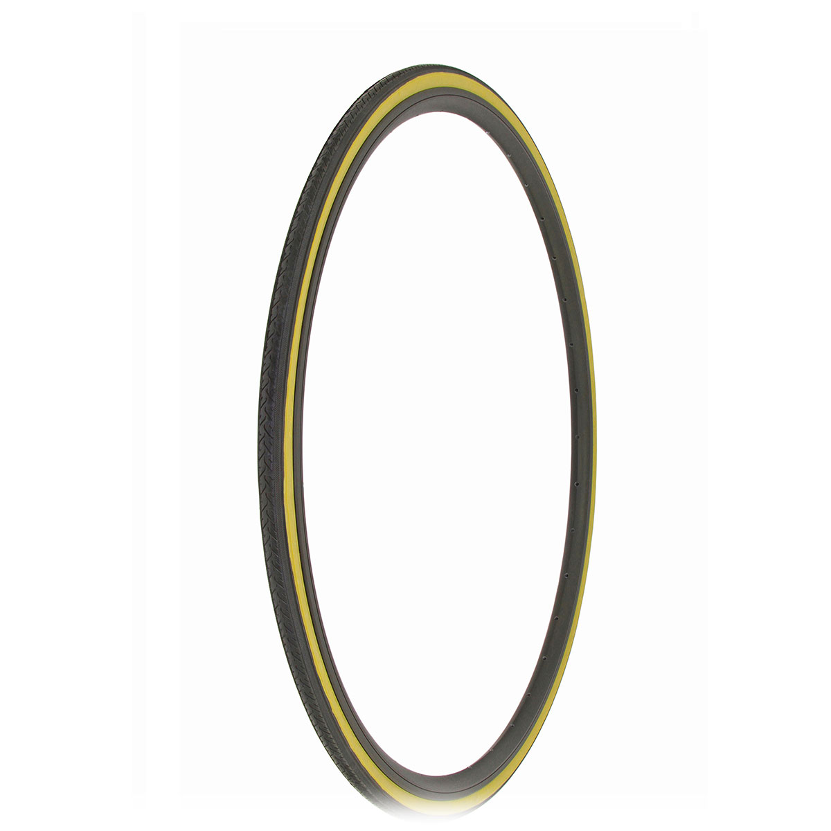 Tire 700 x 25c Black/Gum Side Wall HF-187.