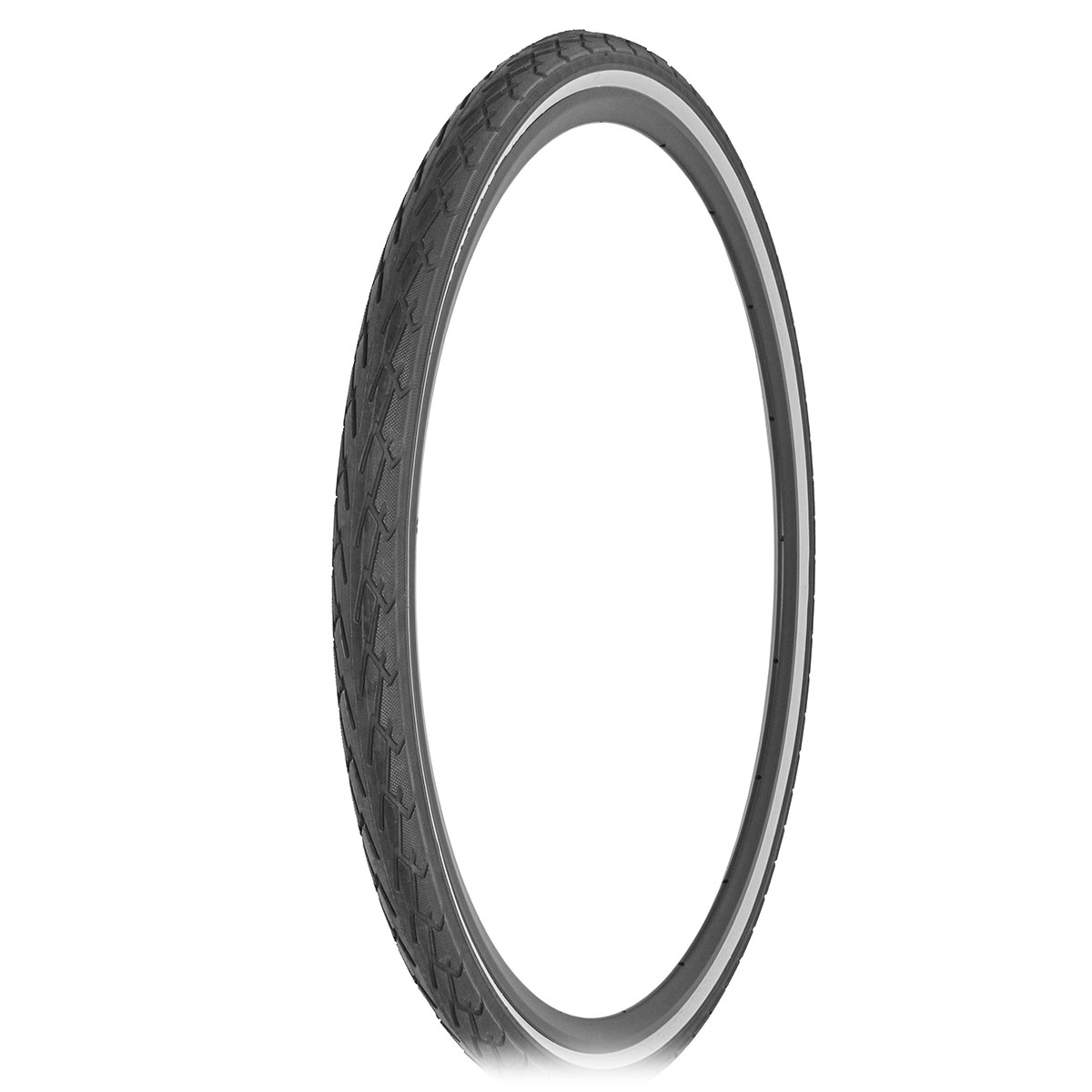 Tire 700 x 40c Black/White Side Wall DB-7044.