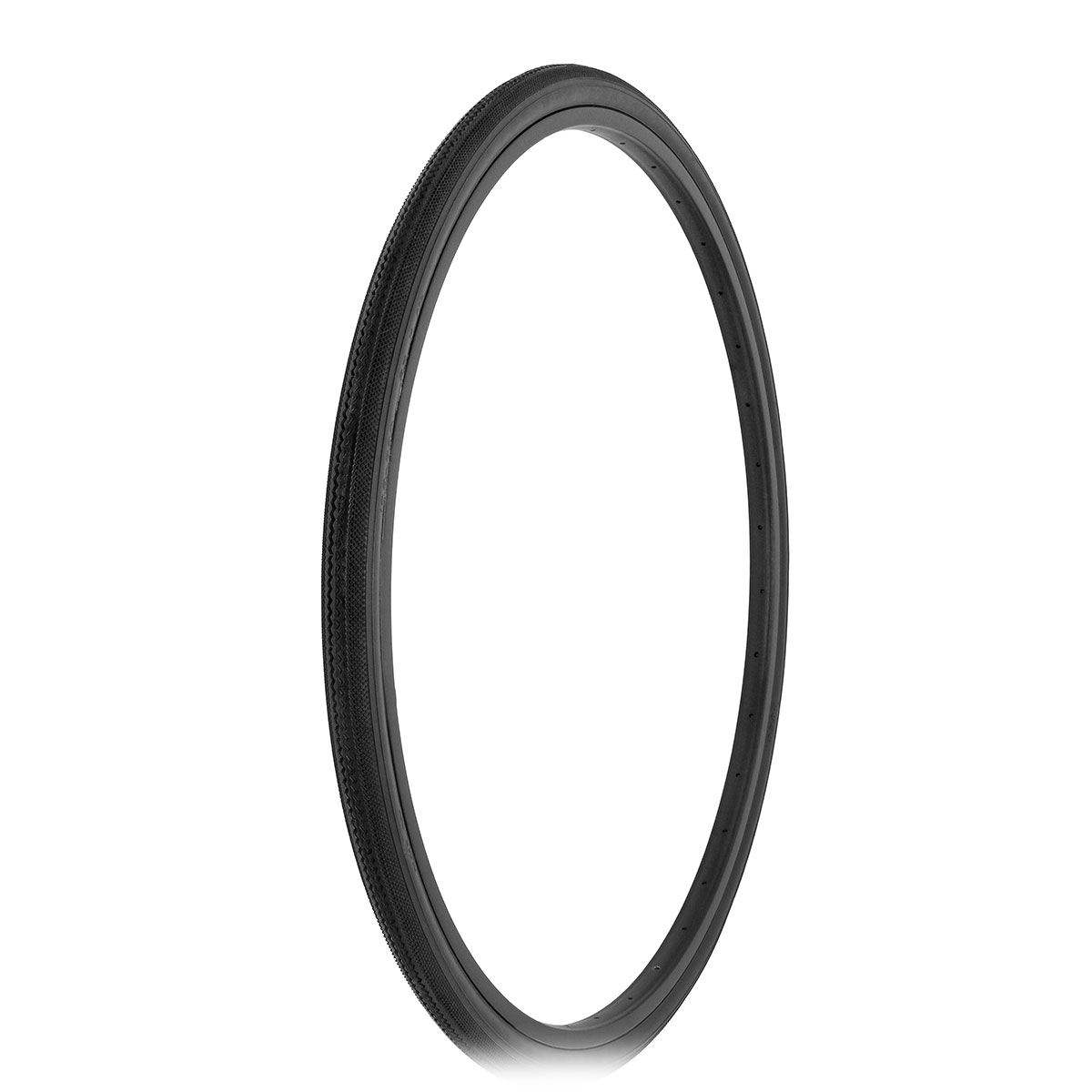 Tire 27 x 1 1/4 Black/Black Side Wall HF-153.
