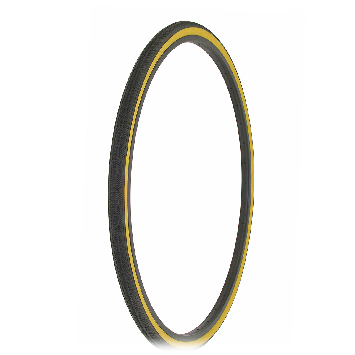Tire 27 x 1 1/4 Black/Gum Side Wall HF-153.