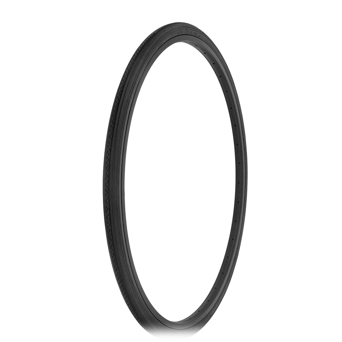 Tire 27 x 1 1/4 Black/Black Side Wall HF-156.