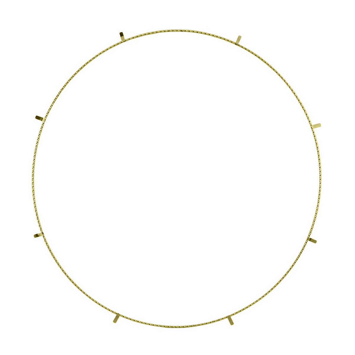 26 Lowrider Square Twisted Wheel Trim Gold.