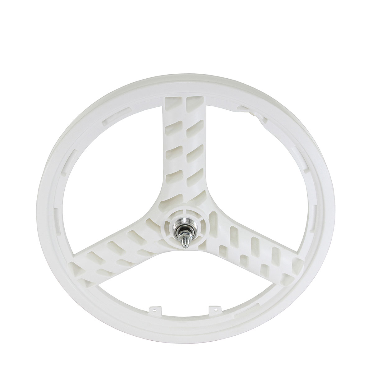 20 Inch x 36mm MAG 3-Spoke Free Wheel 3/8 Axle White.
